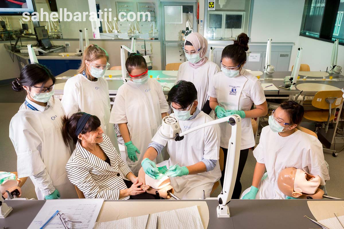 دانشجویان دندان پزشکی روسیه